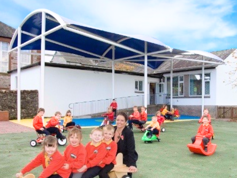 playground shelter for Penruddock Primary School