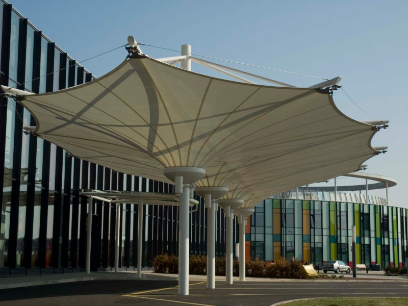 fabric architecture at King's Mill Hospital
