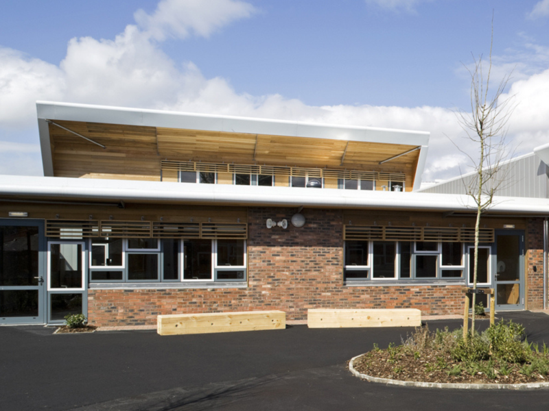Redhall Primary School - tensile canopies