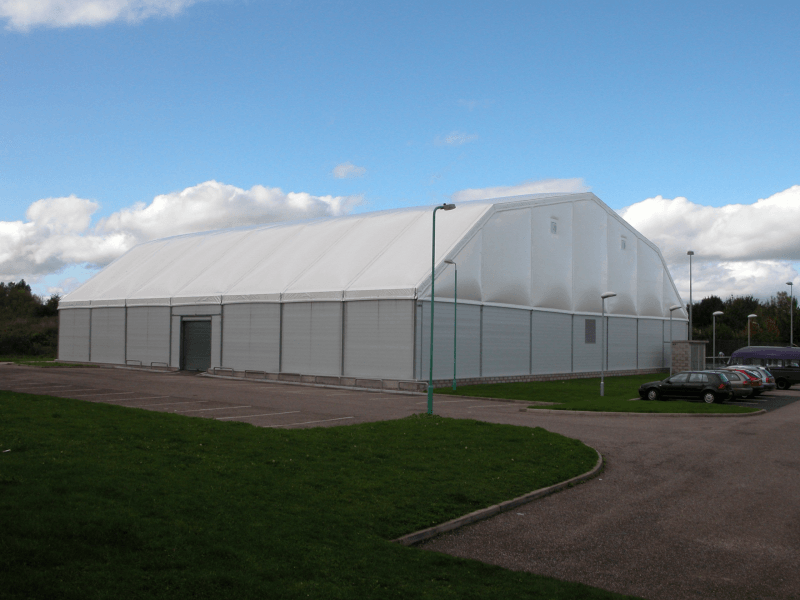 fabric sports halls