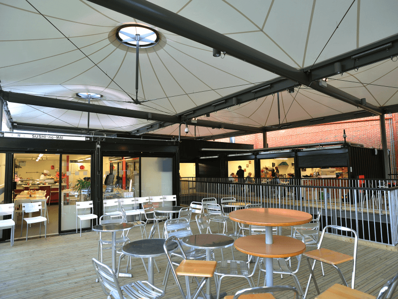 Conic Roof Canopy Watford