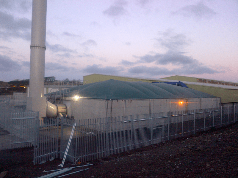 biogas cover