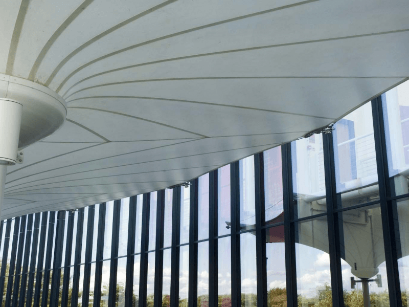 fabric architecture at King's Mill Hospital