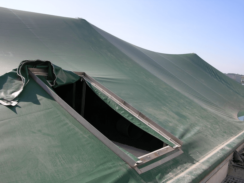 Membrane Roof Anaerobic Digester