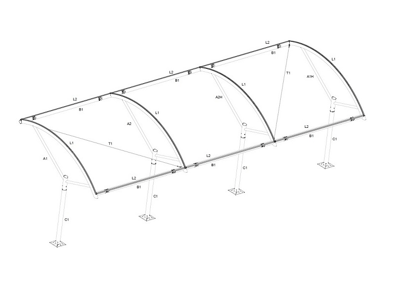 Lord Wandsworth College - Tensile Fabric Canopy