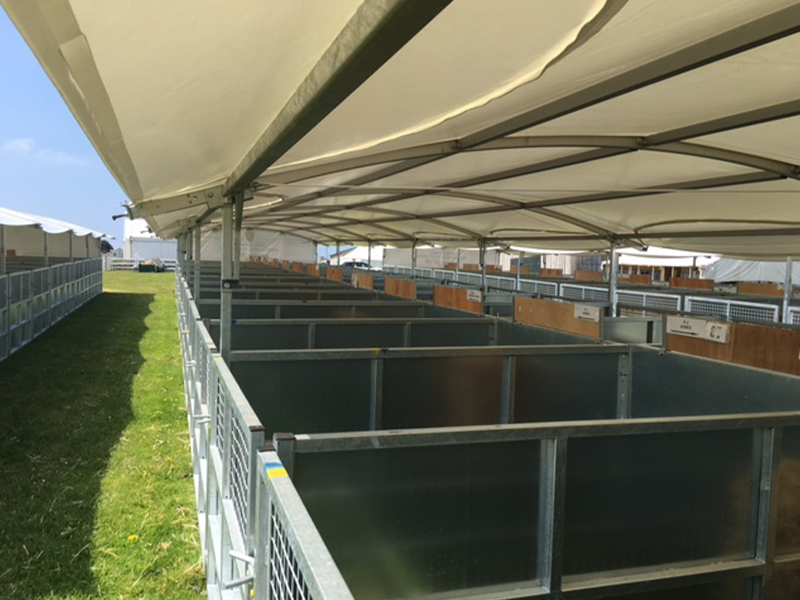 Bespoke Marquee Structures for Agricultural Shows