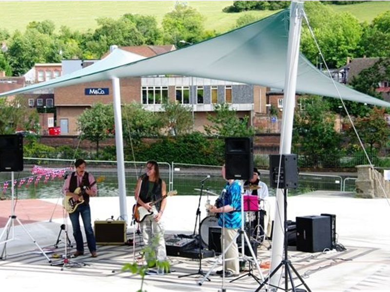 Chesham Council - Lowndes Park Hypar Shade Canopy