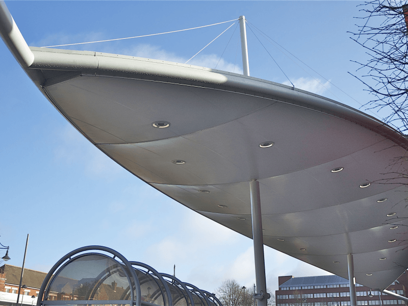 fabric canopy, Hampshire