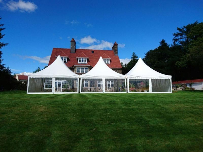 Wedding pagoda marquees