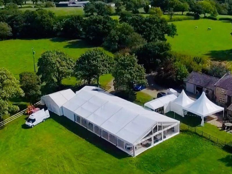 large wedding Pagoda marquees 