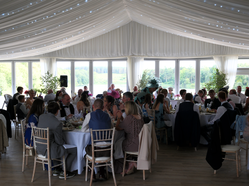 The Haining Marquee Southerly Views