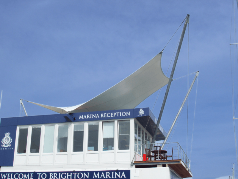 Tensile Structure Brighton Marina