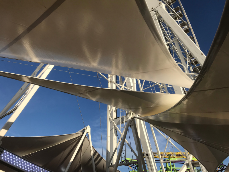 walk way Shade Canopy 