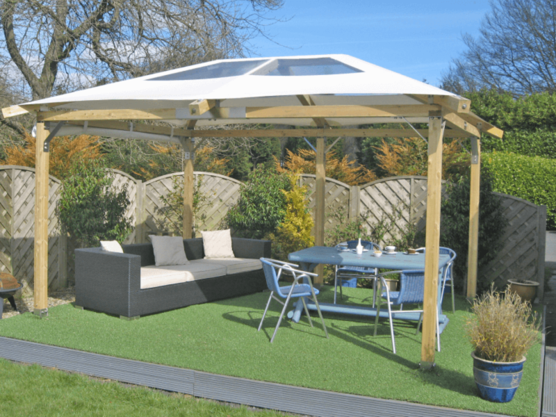 back garden Fabric Canopies