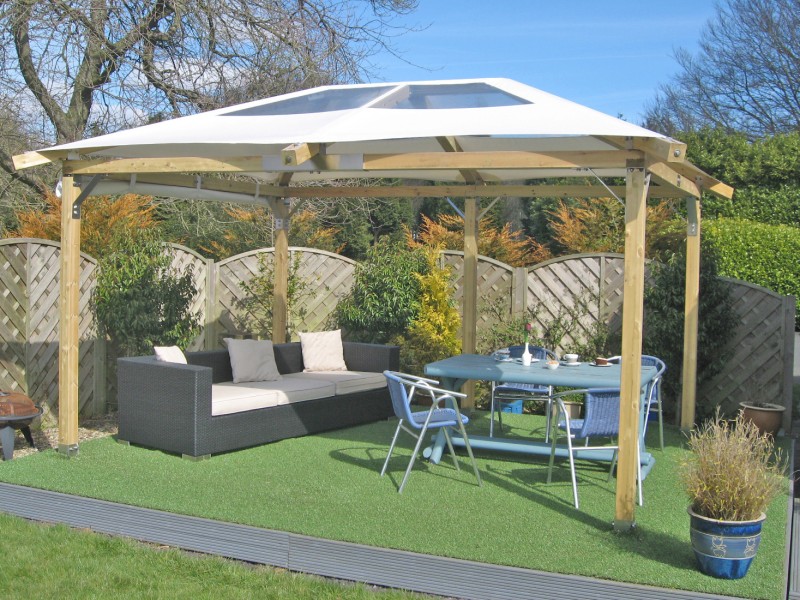 white pavilion gazebo canopy