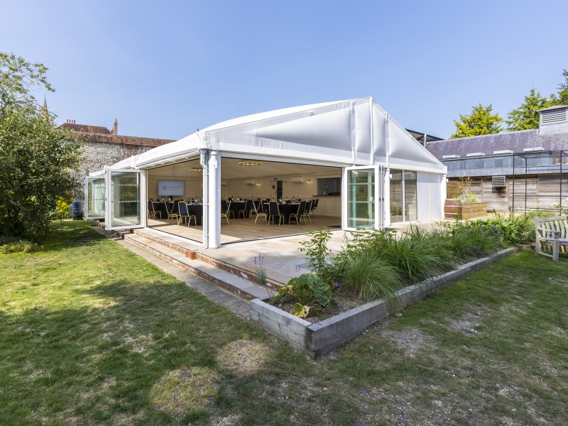 Winchester Cathedral - The Garden Marquee