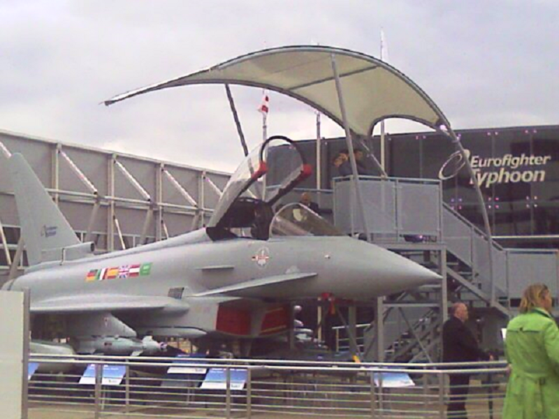 Farnborough Airshow for Eurofighter