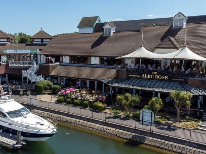 Port Solent - Sir Alec Rose Canopy